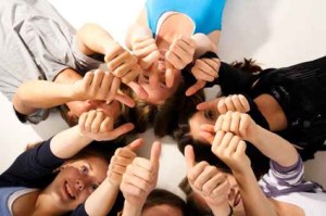 7-11 daumen hoch kreis